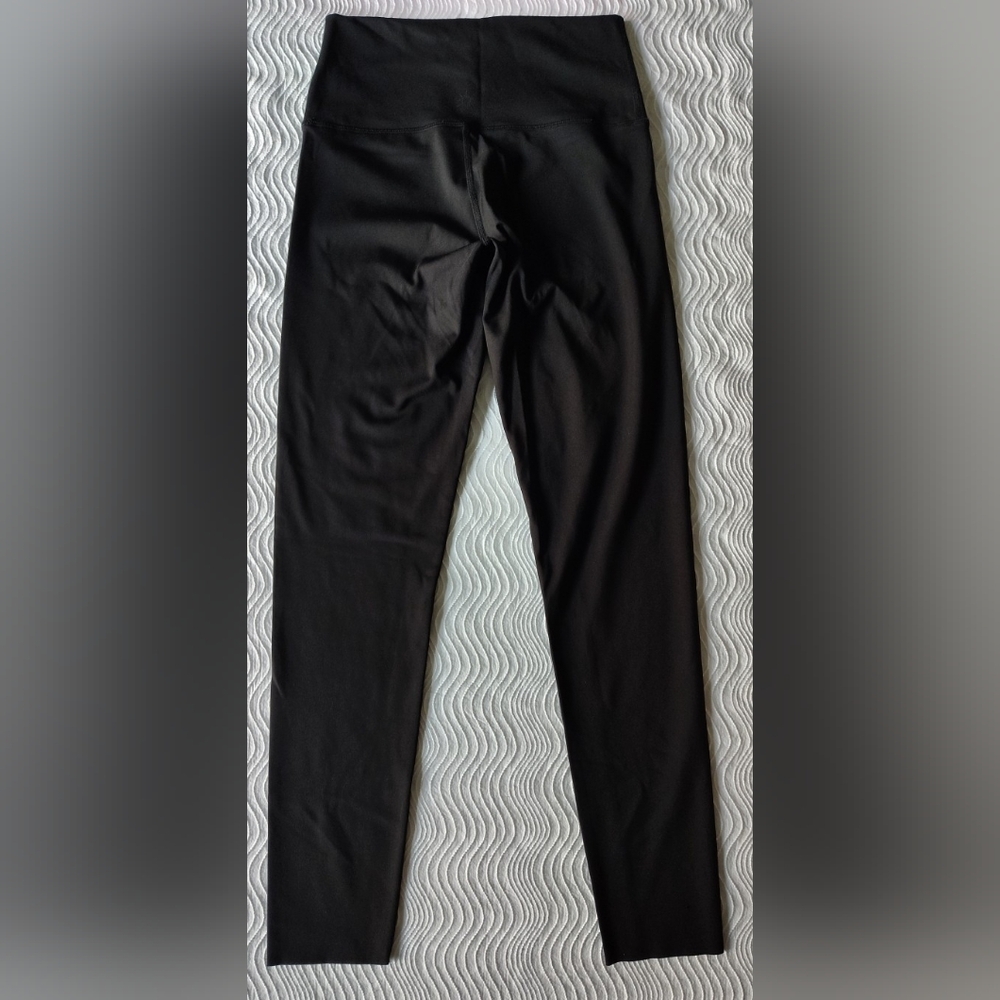 Aerie Offline Womens Goals High Waisted Legging 7/8 Hi-Rise Sz M Black Athletic - Picture 7 of 14